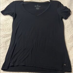 American Eagle Outfitters Black Short Sleeve Tee